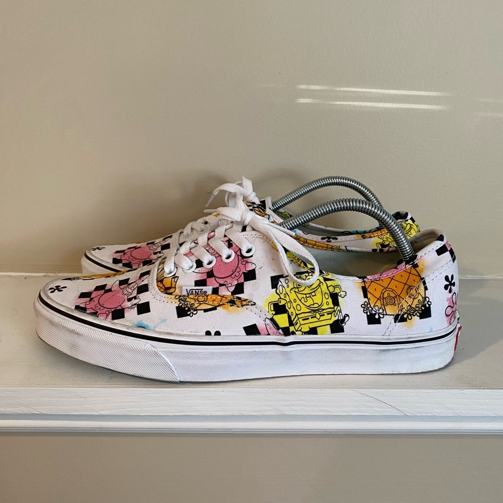 Vans Spongebob Squarepants Authentic Size 12 Airb… - image 1